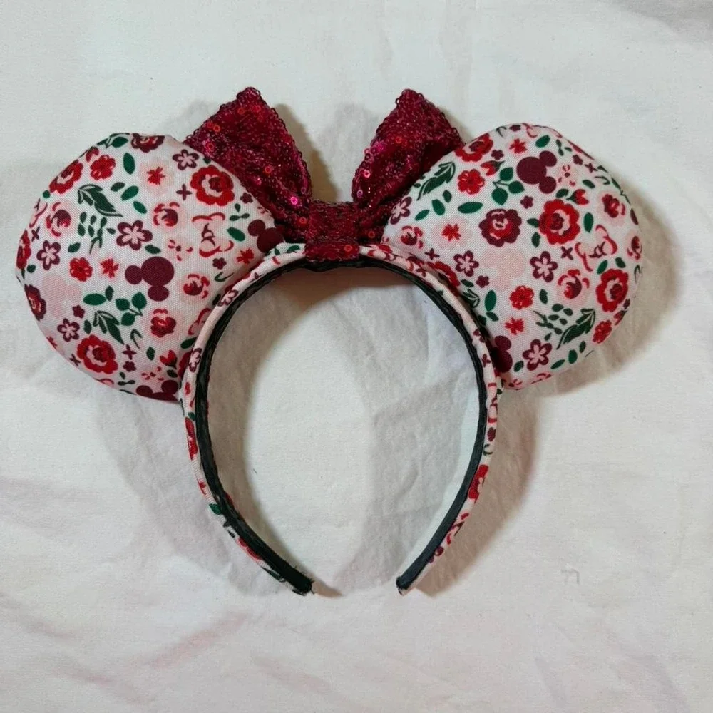 BBBROOKE Red Minnie Mouse Ears